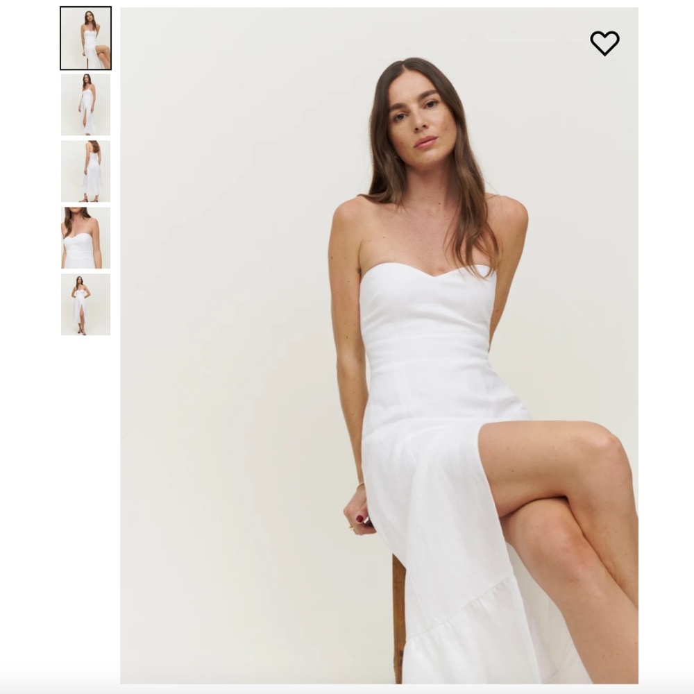 REFORMATION - Amagansett Linen Dress